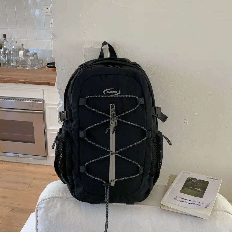 

Outdoor backpack small bag for men hiking and mountaineering, women's sports travel backpack, lightweight small school bag for f