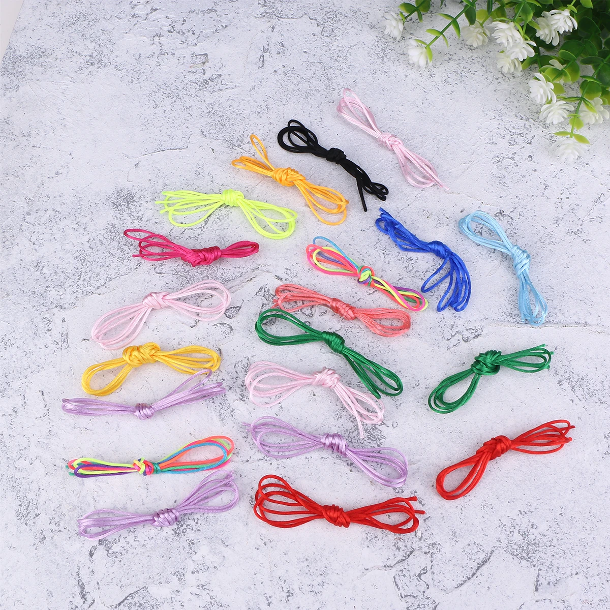 

20PCS Braiding Rope Hair Accessories for Girls Beads Dreadlock Rope Hiphop Hair Tie DIY Crafts Wristband Gift Decoration