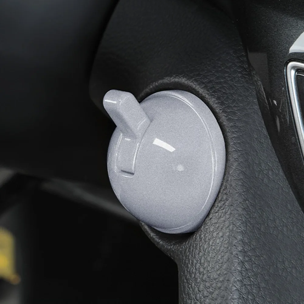 New Universal Car Push Start Button Cover ABS Anti-Scratch Push to Start Button Rocker Cool Starter Engine Cover Auto Accessory