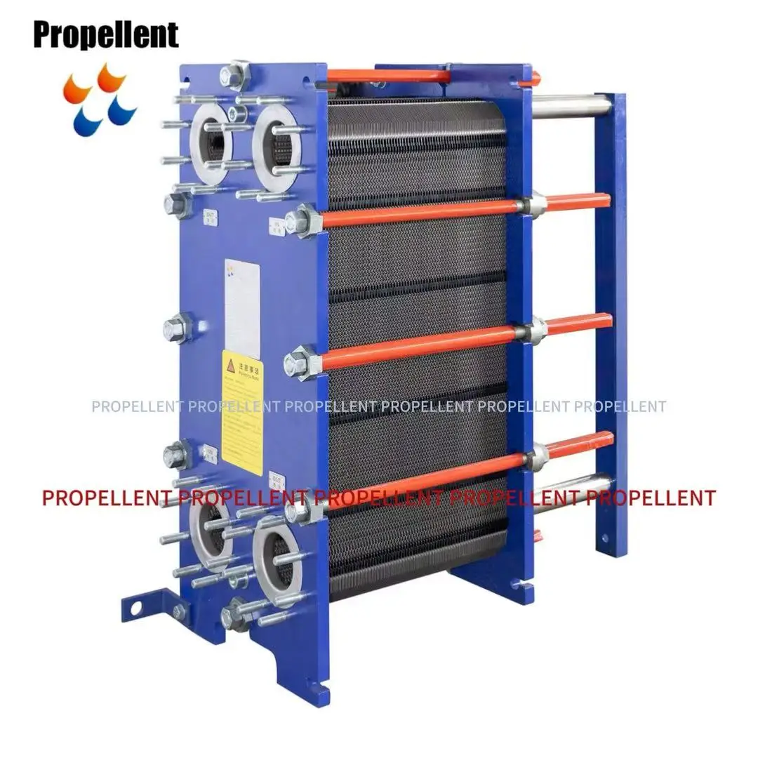 PL250M Stainless Steel Gasket Plate Heat Exchanger DN250 Flange 1.13 Detachable Design 1 Year Warranty for Central Heating