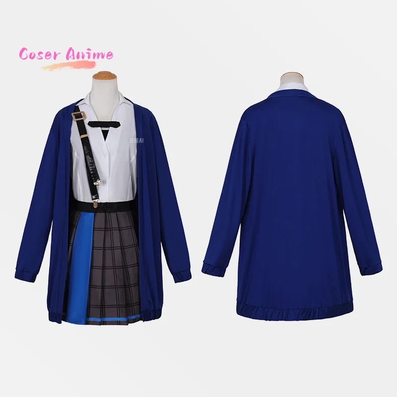 Proyecto de juego Sekai colorido escenario HOSHINO ICHIKA Cosplay disfraz uniforme Halloween carnaval fiesta Navidad juego ropa de rol