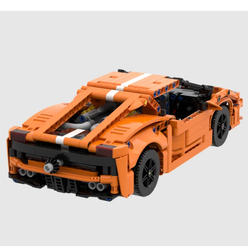 

MOC-43369 New Urban Sports Iconic Supercar Racing Building Block Model 829Parts Boys Children's Birthday Building Block Toy Gift
