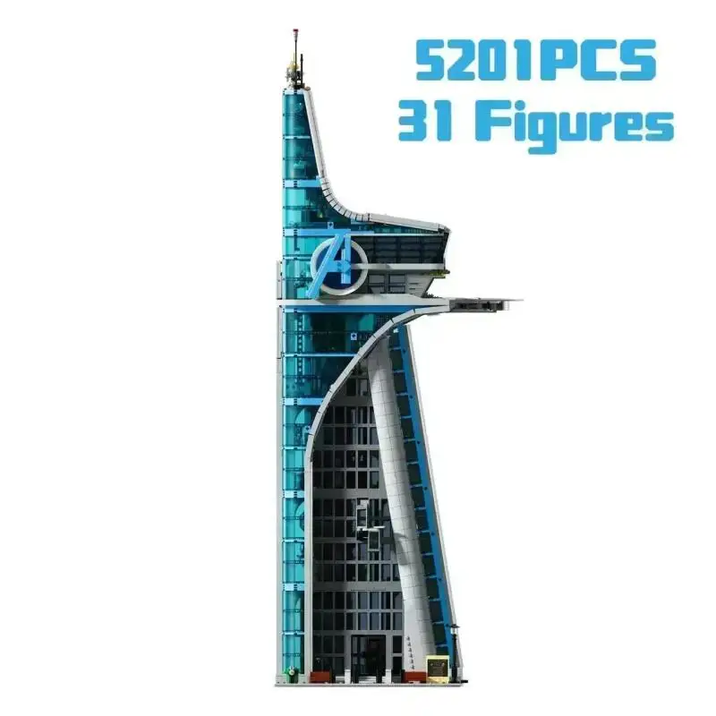 2026 Hot Toys Klassisches Turmbattle 5201 Teile Modellbausatz Architektur-Bausteine Straßenansicht Spielzeug für Erwachsene Weihnachtsgeschenke
