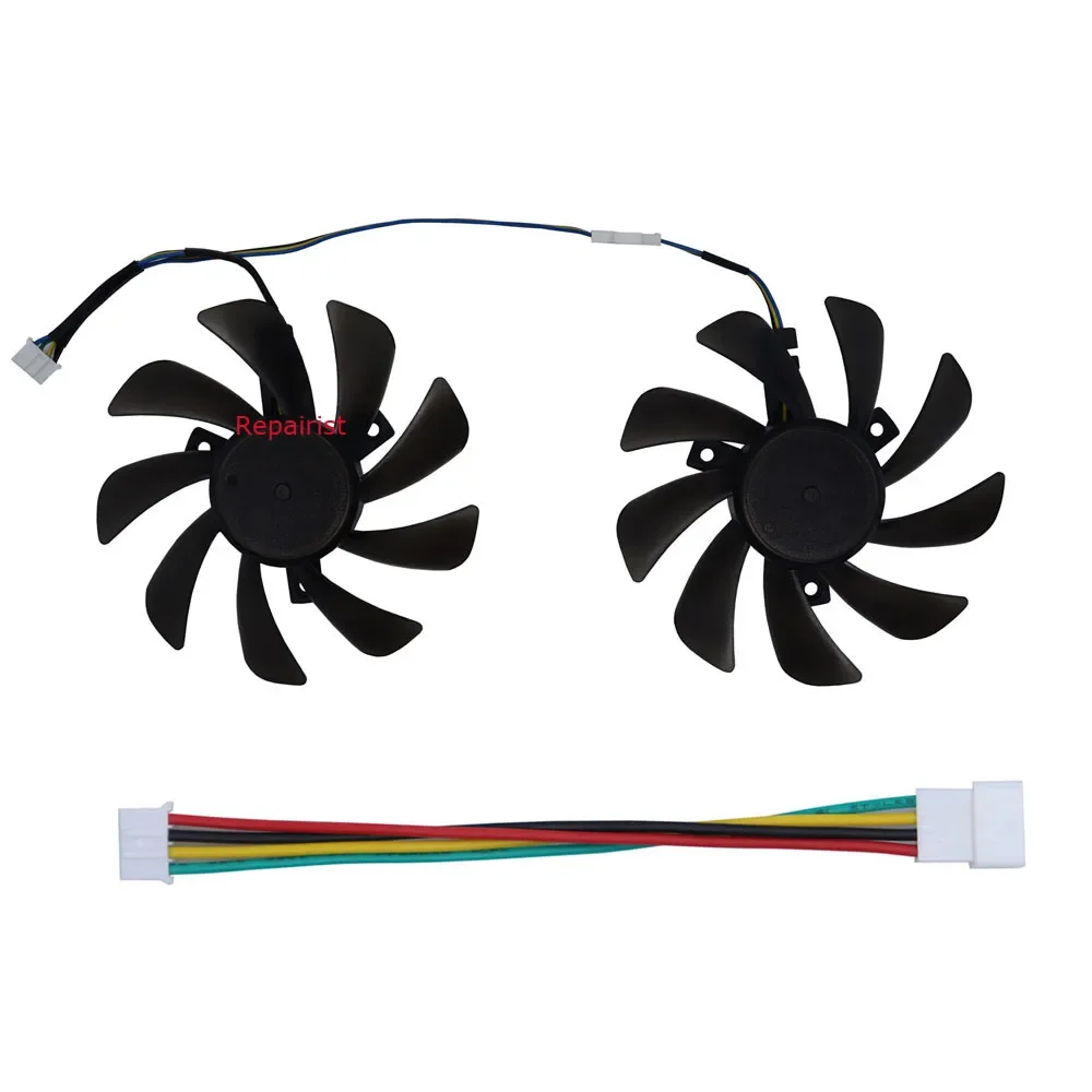 

Video Card Fan,Video Cards Cooling Cooler,CF9015H12S,For PowerColor Red Dragon RX 590 580 570 8GB RX590 GME,2Pcs/Set