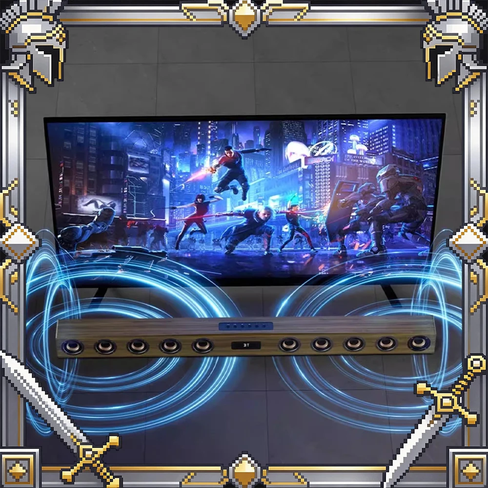 

Музыкальный плеер THINKYA K211 для семейного караоке с 8-дюймовым независимым сабвуфером, поддержка коаксиального, оптического, 3.5 мм, USB и HDMI входов