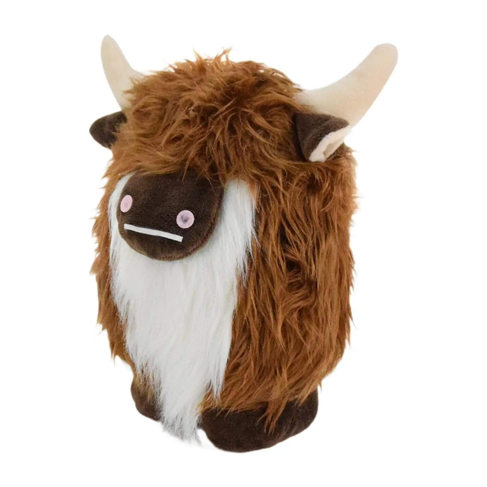 Highland Cow Plush Toy Plush Doll Soft Birthday Gift Stuffed Animal Pillow Cute Plush Pillow Toy for Festival Living Room Car