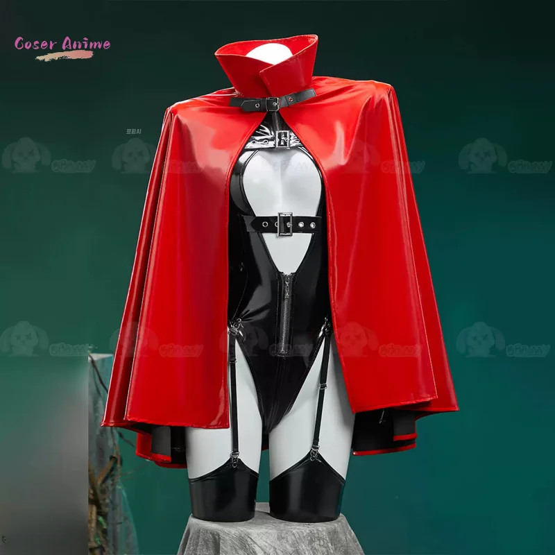 

Game Hollow Cosplay Knight Silksong Cosplay Costume Sexy PU Jumpsuit Sexy private photo shoots Female