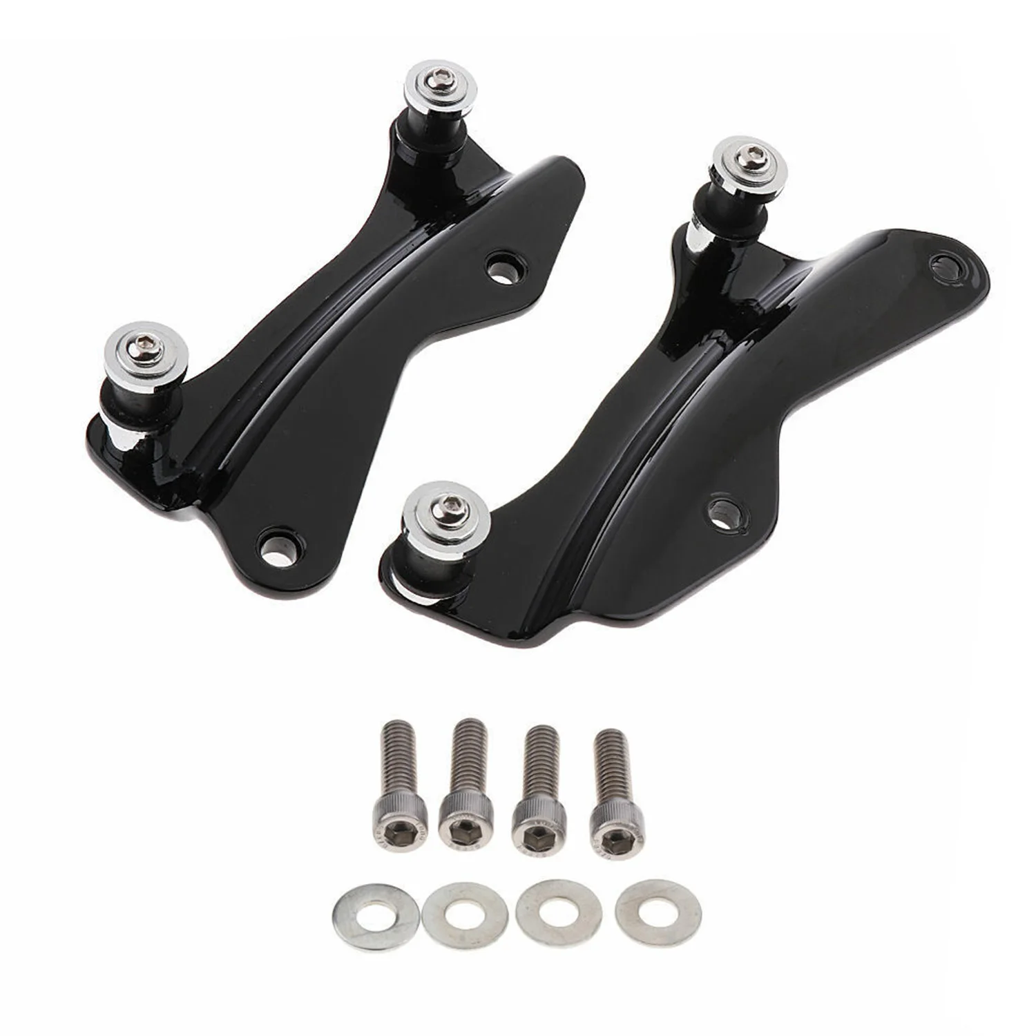 Detachable 4 Point Docking Hardware Kit For Harley Touring Road King Street Glide FLHT 2014-2023