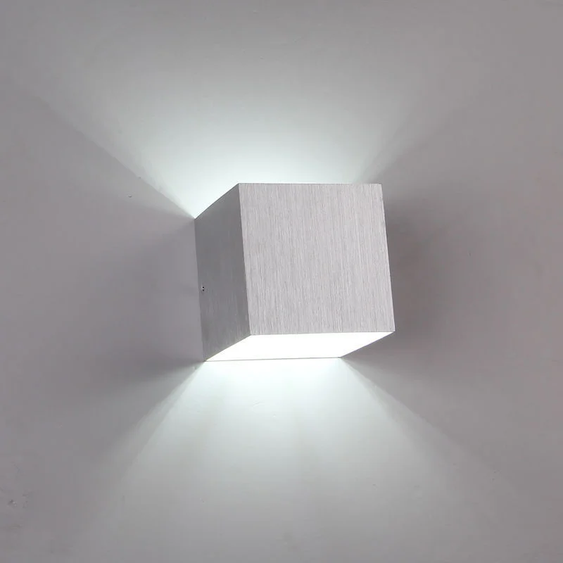 

Led3w Wall Lamp Square Indoor Wall Lamp Corridor Wall Lamp Aisle Square Hotel Originality Concise Aluminum Wall Lamp