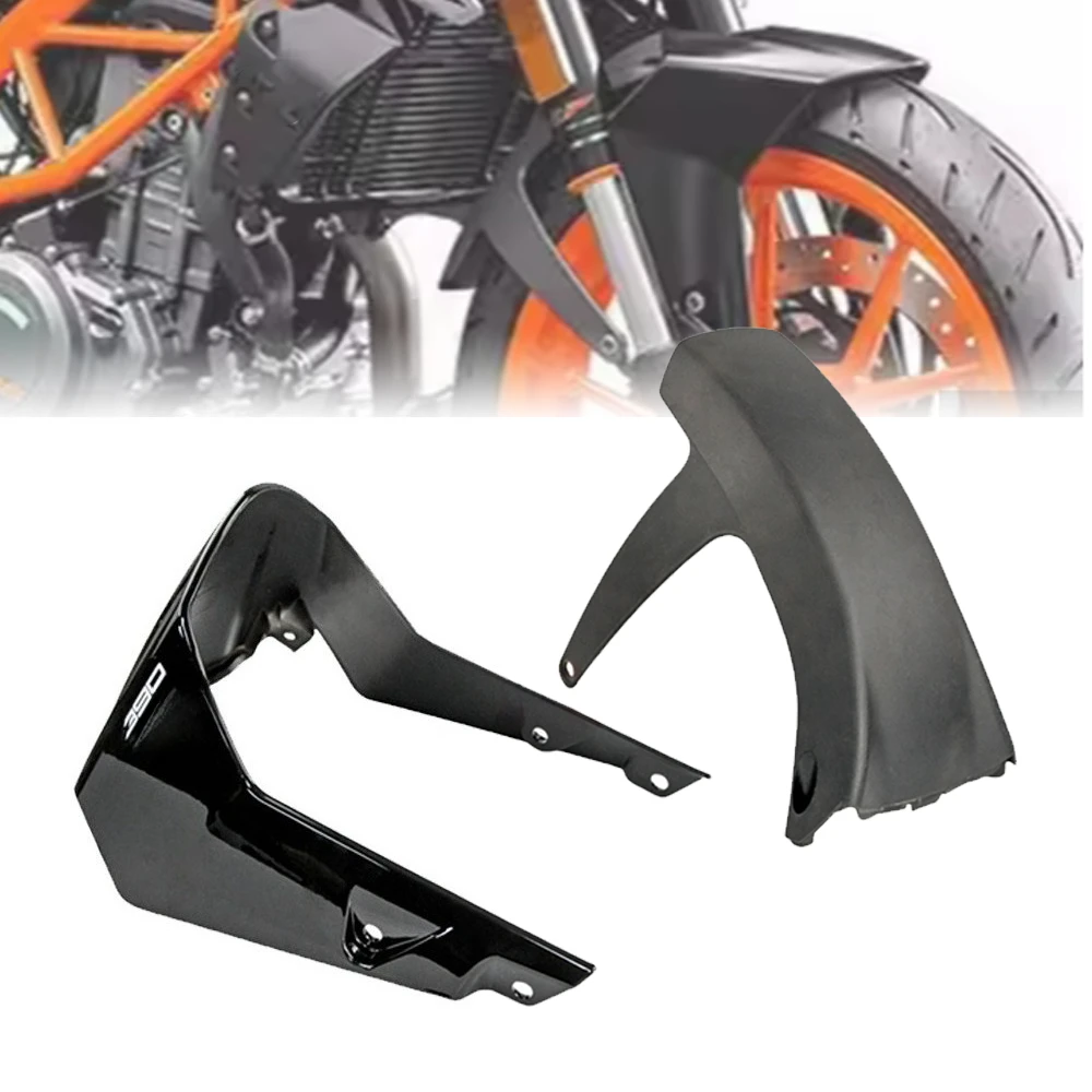 

Motorcycle Accessories Front Fender Mudguard Mud Guard Tire Wheel Cover For K-TM Duke 390 2017 2018 2019 2020 2021 2022 2023