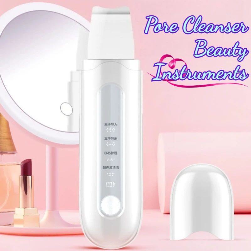 

Pore Cleanser Beauty Instruments Home Facial Clean Blackhead Skin Scrubber Devices Portable Beauty Vibration Cleaning Device