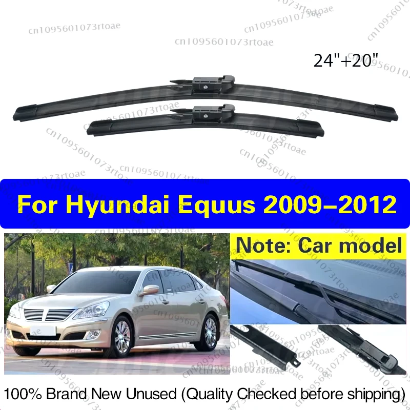 

Для Hyundai Equus 2009 2010 2011 2012 дворник с левым рулем передние щетки стеклоочистителя лобовое стекло чистое окно автомобильные щетки от дождя 24 "+ 20"