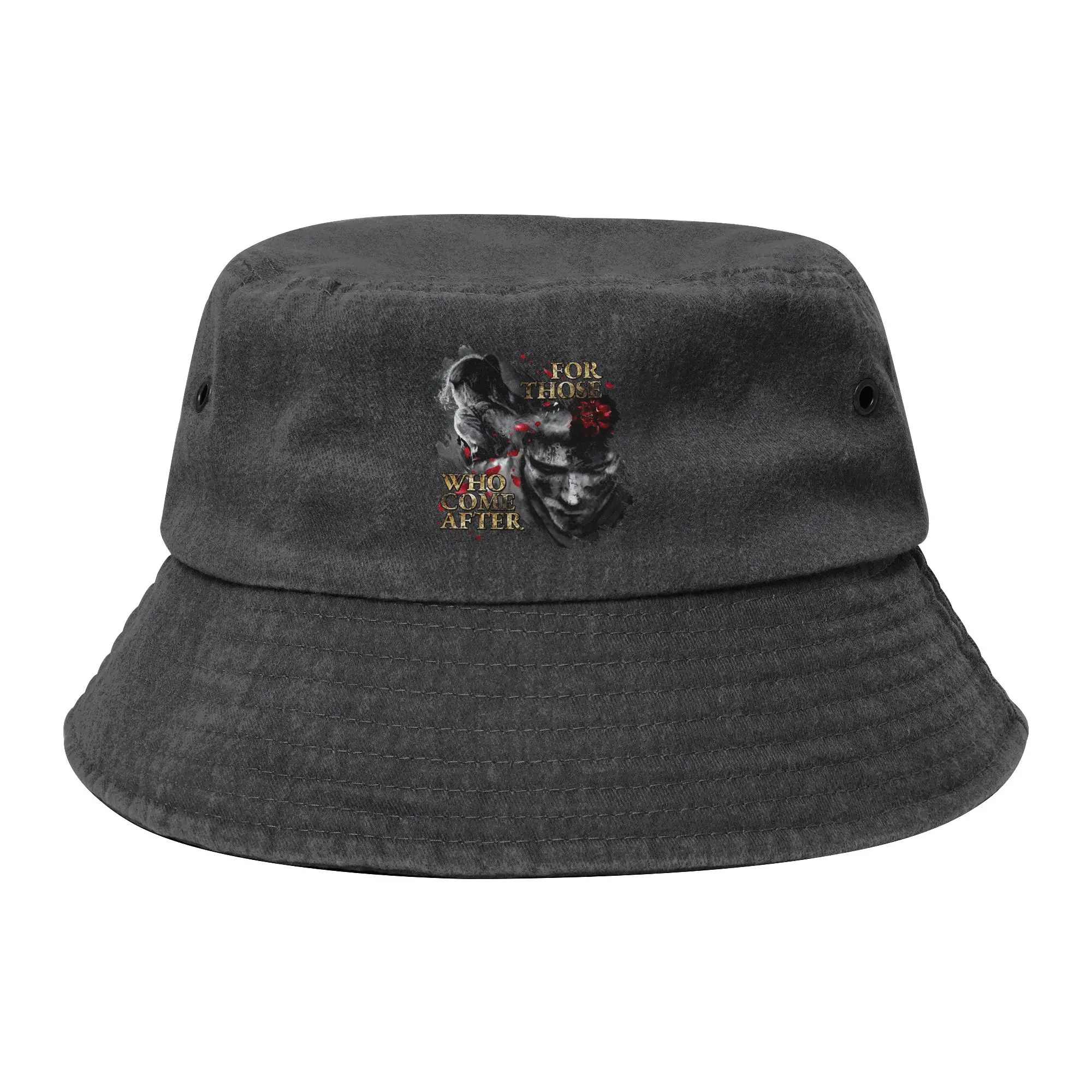 Expedition 33   For those Who Come After Bucket Hats Unisex Outdoor  Distressed Cotton Fisherman Hats Spring Picnic  Bob Hat