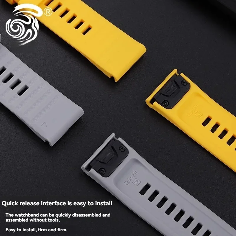 Per Huami Amazfit Falcon Sgancio Rapido Nuovo Speciale Cinturino Per Orologio In Silicone Sport Assorbimento Del Sudore All'aperto Uomo Donna Polsino 22mm