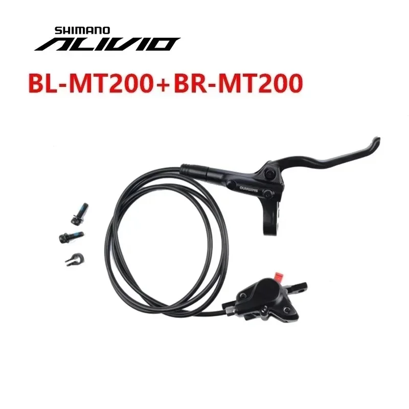 Shimano ALIVIO MT200 Hydraulic Disc Brake 2-Pistons One Side Right Front/Right Rear/Left Front/Left Rear For MTB Mountain Bike