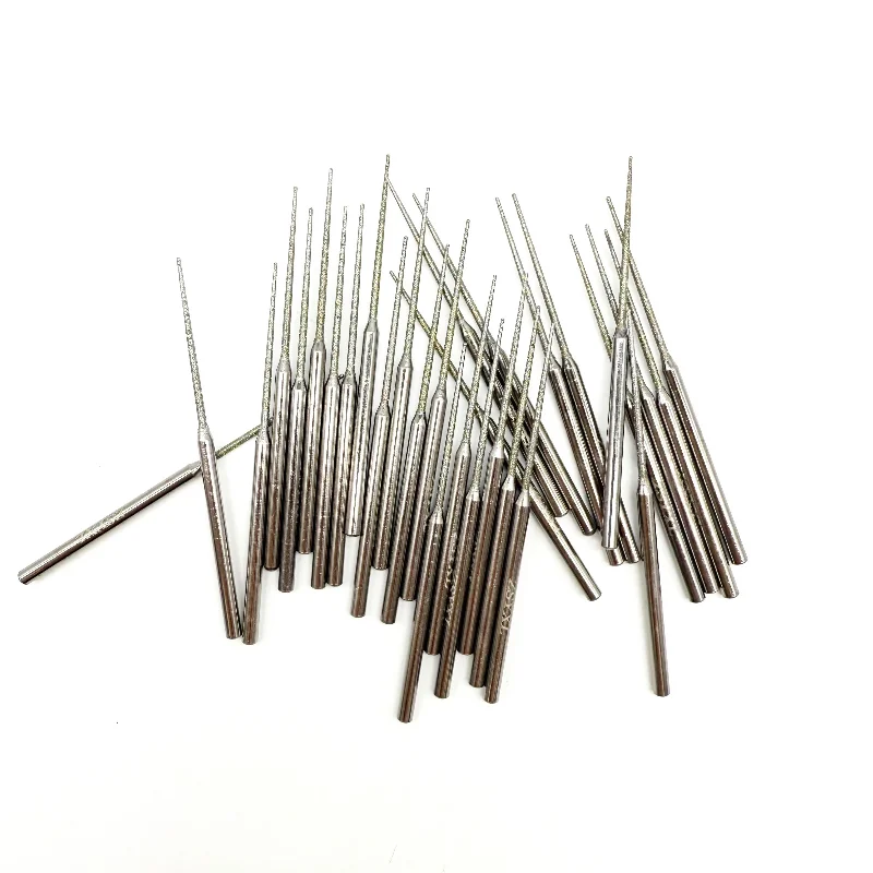 Length 70mm 1.5mm Grinding Needle Set DREMEL 3mm Shank Rotary Tool Drill Bit for Grinding Jade, Stone, Marble, Glass