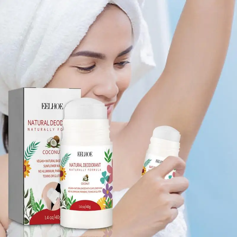 Deodoranti per ascelle naturali balsamo antitraspirante per ascelle deodoranti Stick controllo degli odori Roll-on per uomini e donne freschezza