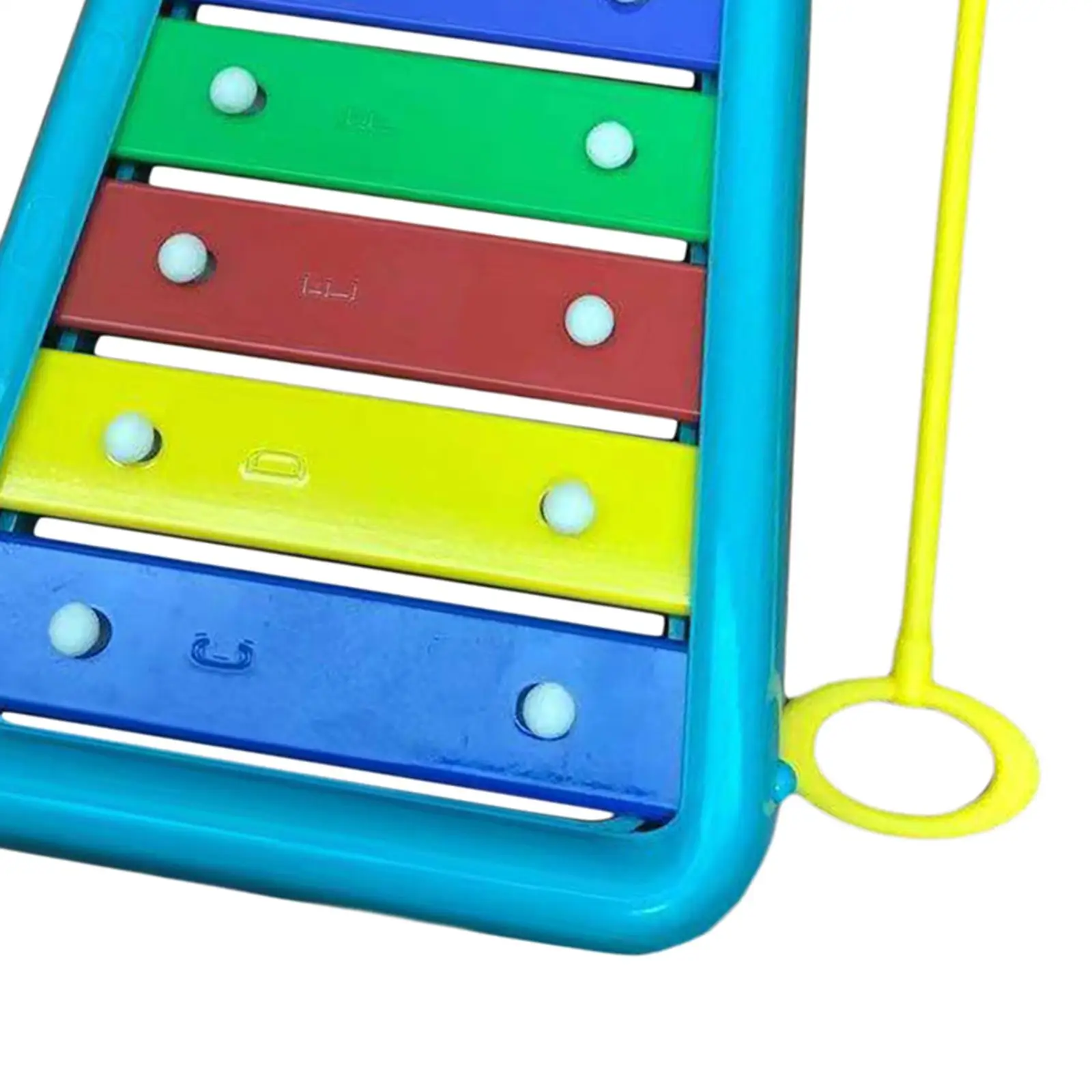 Glockenspiel Xylophone مع حقيبة ، أداة مضبوطة ، ألعاب سحق ، سطح ناعم ، تعليم الموسيقى ، 8 ملاحظات ، 1 سنة ، 2 سنة ، 3 سنوات