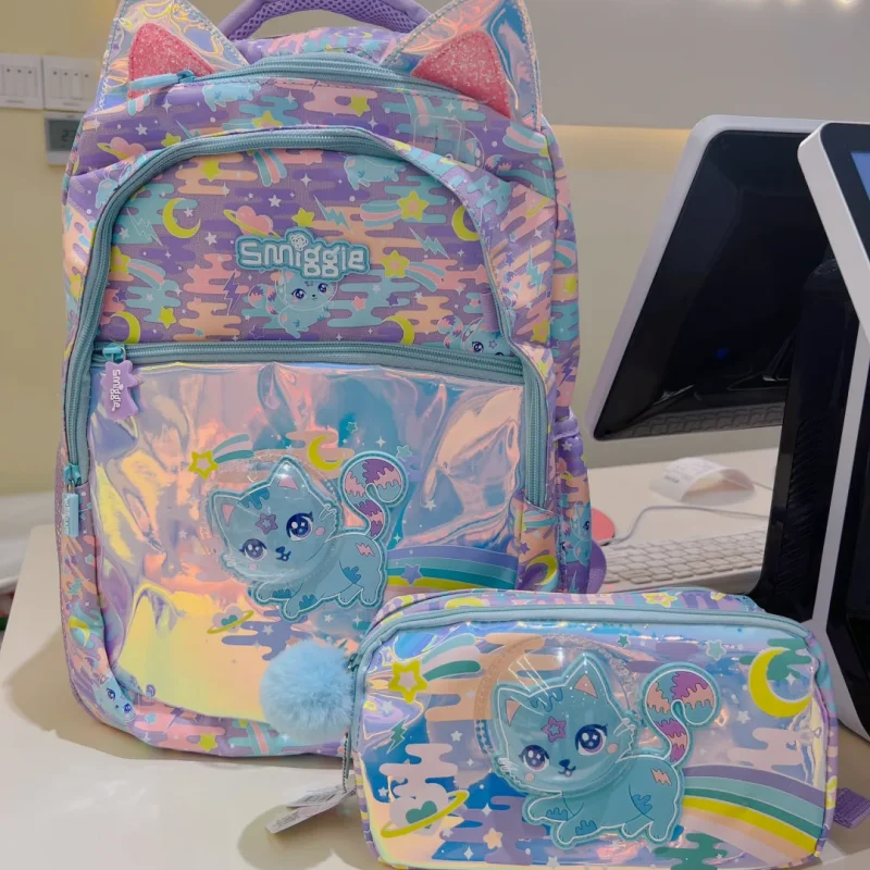 

Genuine Australia Smiggle Children School Supplies Student School Bag Lunch Bag Pencil Bag Anime Backpack New Term Gifts