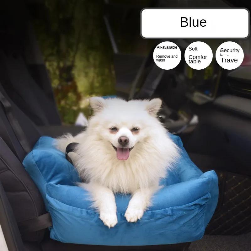 Carrier Seat for Dogs Pet Car Mat Front and Rear Cage Outdoor Safety