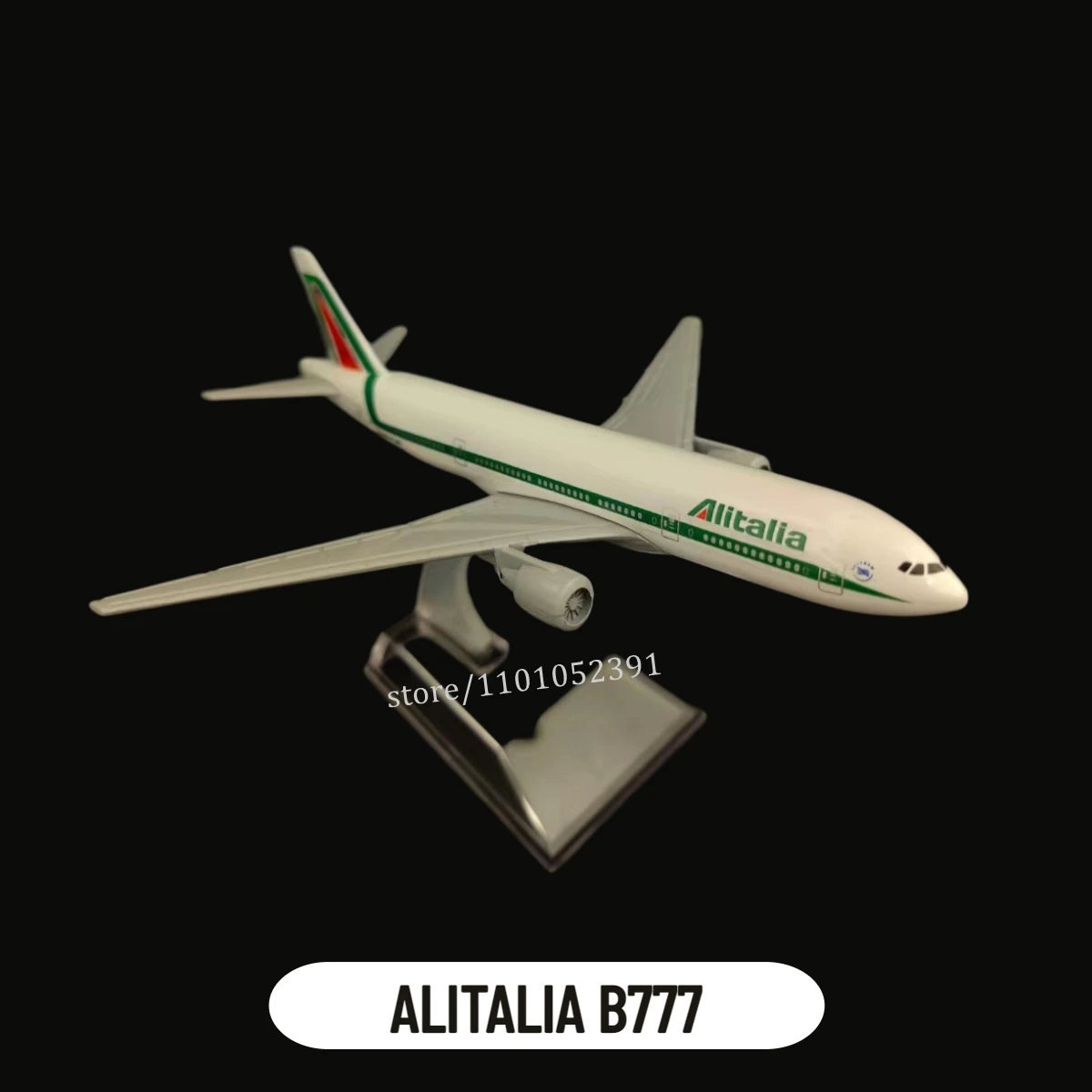 Scale 1:400 Metal Airplane Replica ALITALIA Italy Spain Airlines Boeing Airbus Model Diecast Aircraft Miniature Toy for Boys