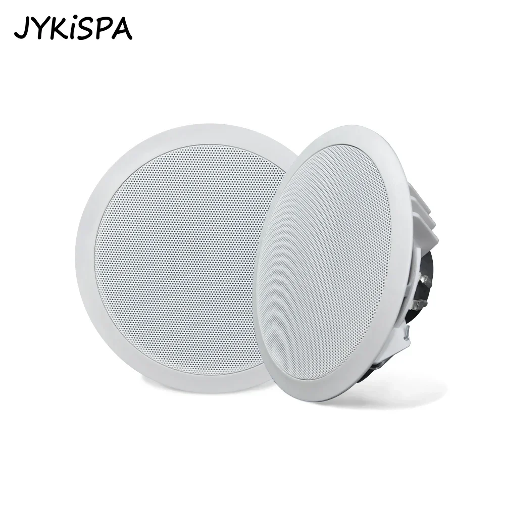 

6.5 inch Coaxial Ceiling Speaker 12W Home Background Music Audio System Wall-mounted High Quality Loudspeaker for Indoor