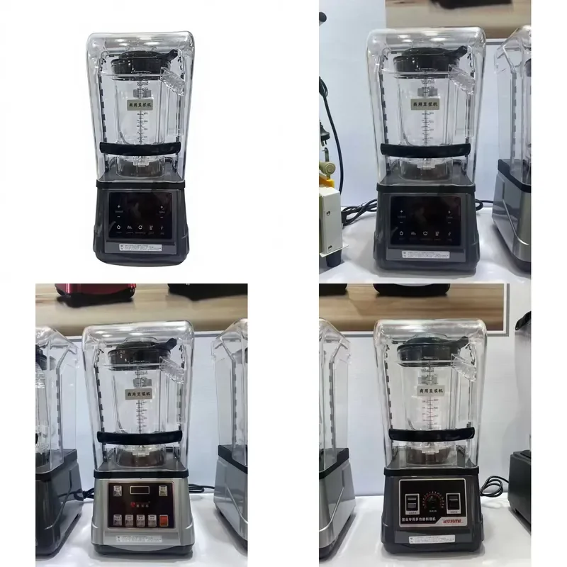 High-power commercial electric large-capacity multi-function touch-type variable-speed stainless steel blade 2200W for home