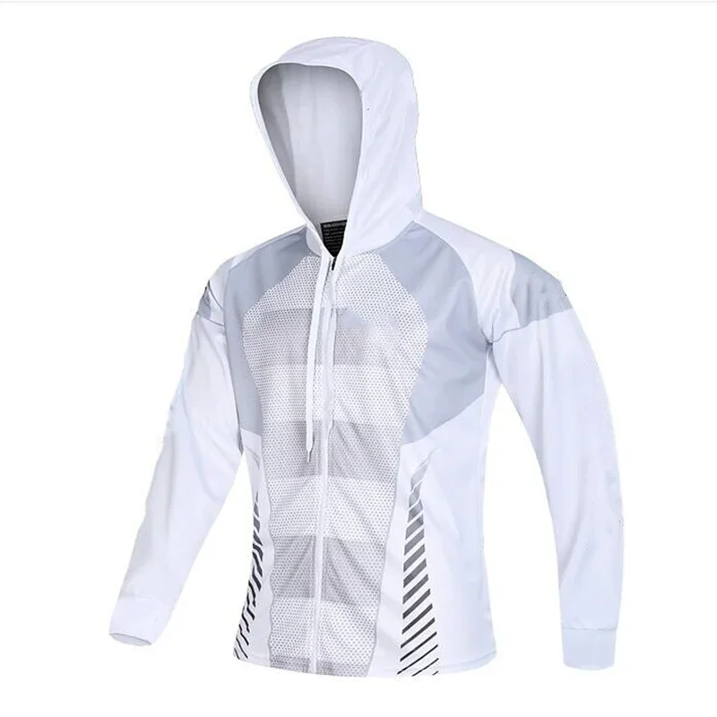 2024 High-Quality Long Sleeve Fishing Clothing Anti-UV Comfortable Printing Spring Men's Sublimation Hoodie Fishing Jerseys