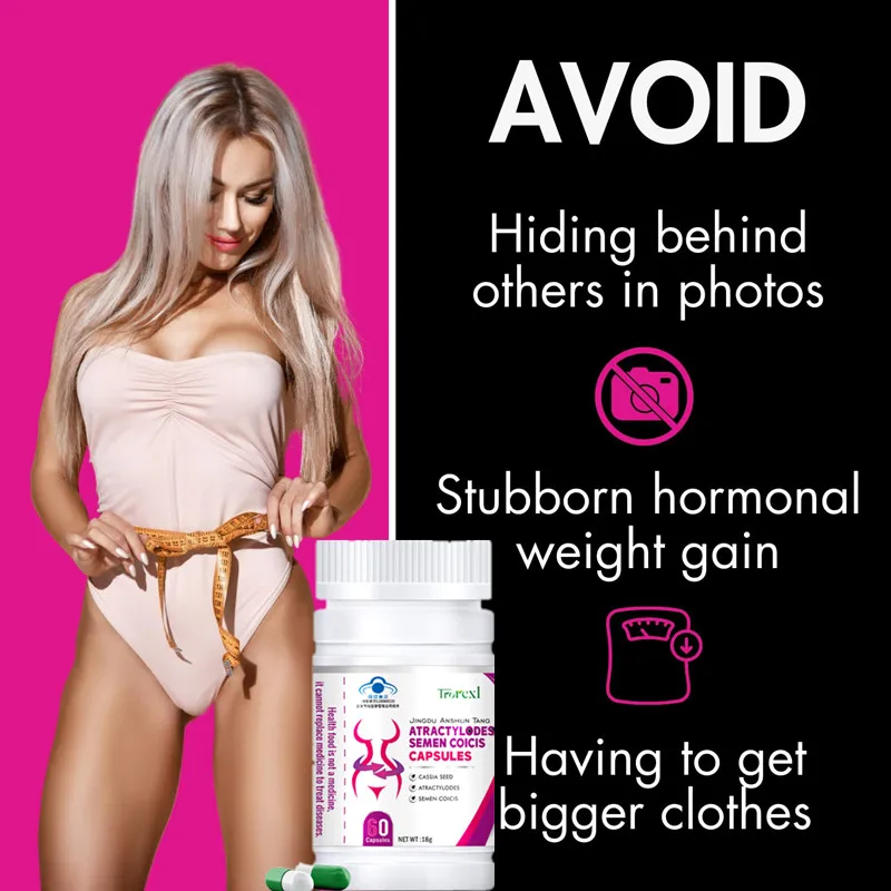 Best Slimming Products Weight-Loss Diet Pill for Women, Fat Burners Natural Appetite Suppressant Reduces Belly Fat Beauty Health