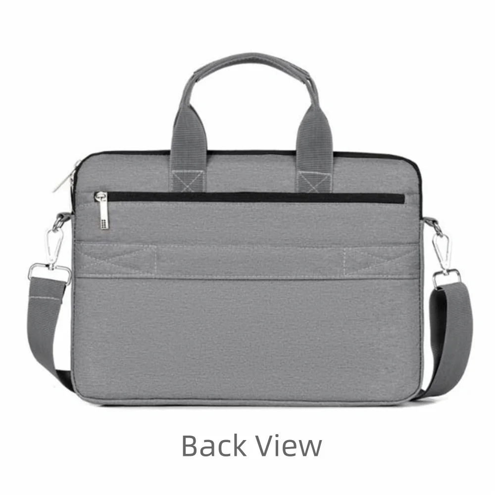 

Practical Double-walled Computer Bag Handheld Crossbody Design Laptop Bag Large Capacity Shockproof Business Notebook Bag Office