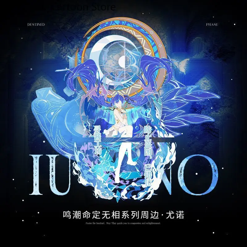 لعبة جديدة فيبي Wuthering Waves Phrolova The Shorekeeper أنيمي الشكل الاكريليك حامل مكتب ديكور الدائمة علامة حلية المشجعين هدية