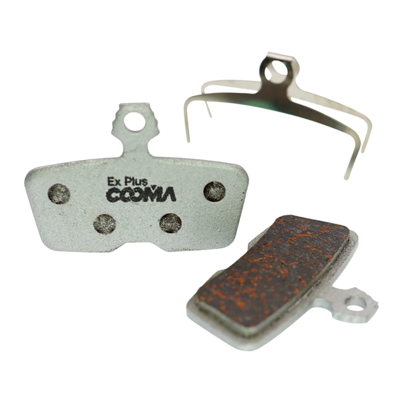 COOMA SPORT 4 Pairs Ex Plus Bicycle Disc Brake Pads For AVID SRAM Code 2011+Code R Guide RE Disc Brake,Alu-Alloy