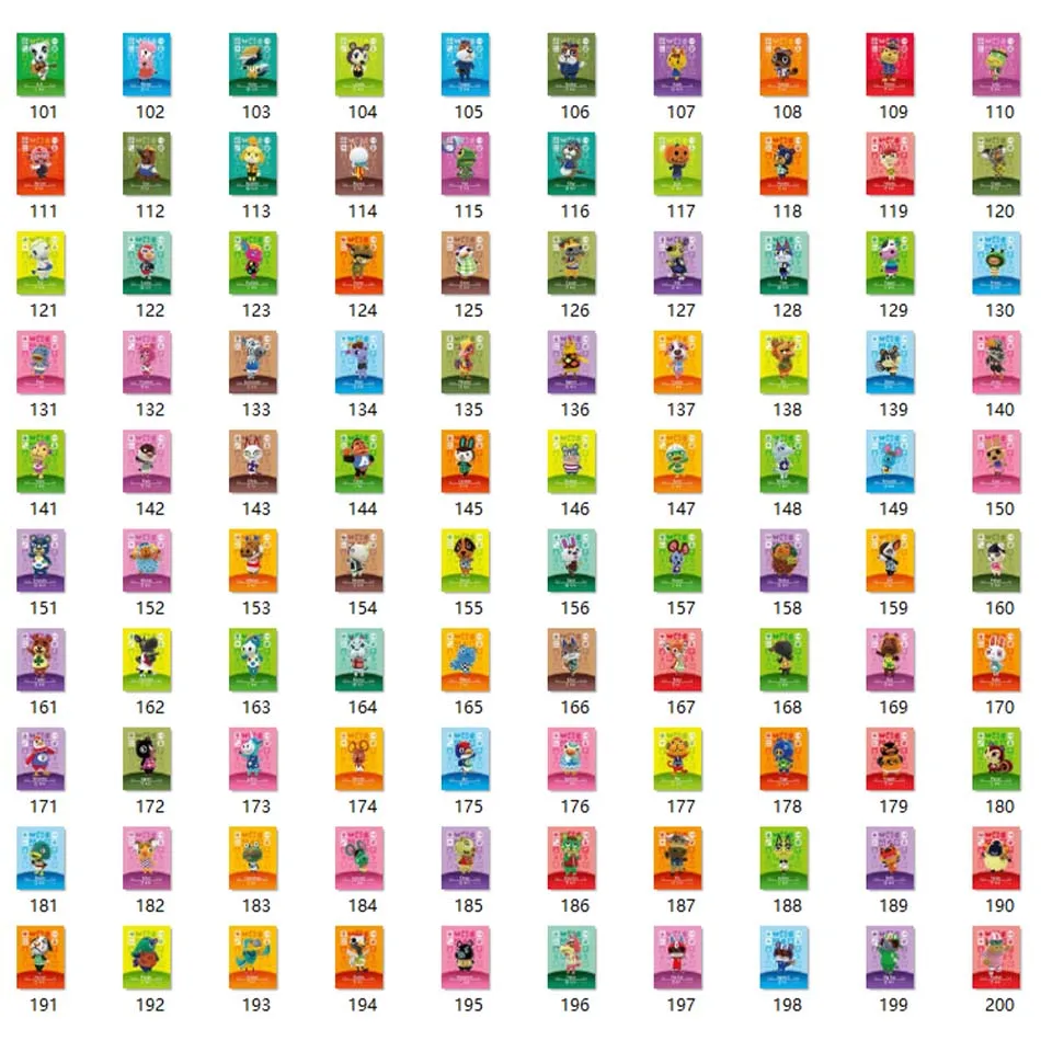 2026 verzamelbare NFC mini/grote kaarten (selectie van 6–400) – Ontvang exclusieve in-game unlock-voorbeelden, perfect cadeau voor Switch-fans
