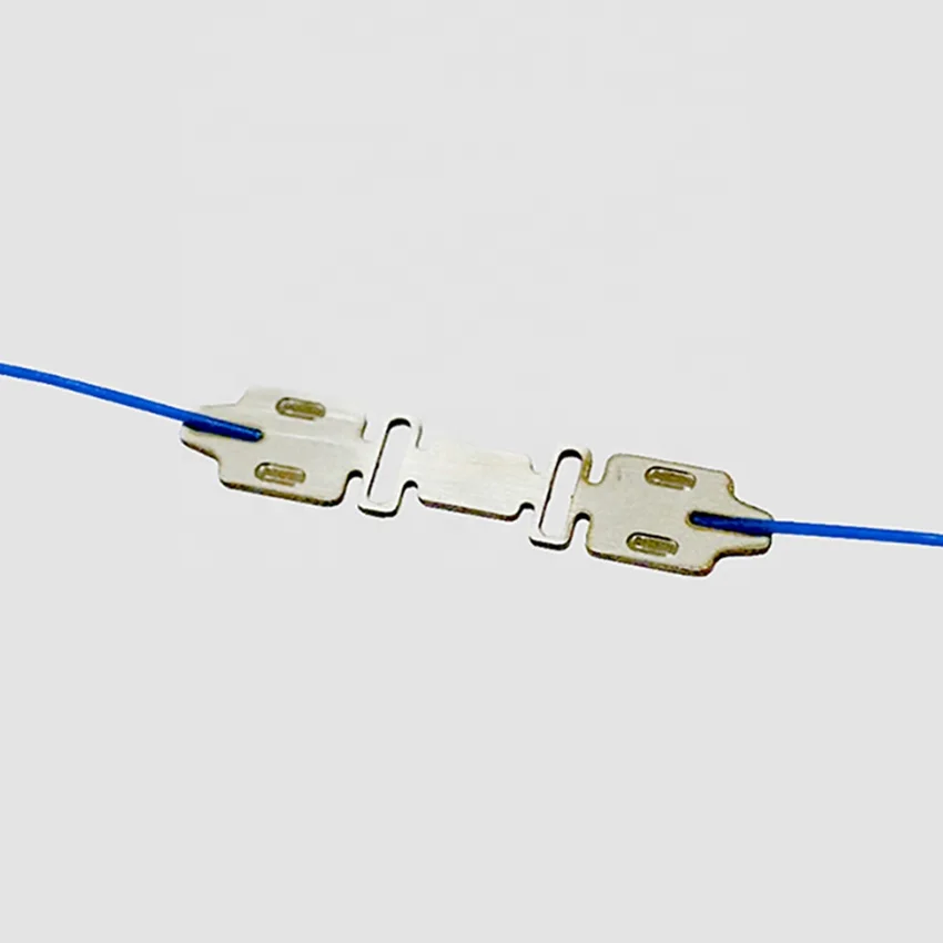 FBG Fiber Bragg Grating Surface Mount Strain Gauge Sensor