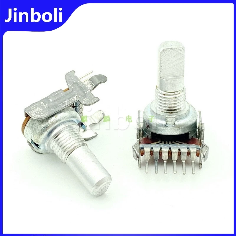 3PCS RV12 Type A50K Enkele Rij 6-pin Luidspreker Versterker Audio Cassette Speler Radio Volume Aanpassing Potentiometer