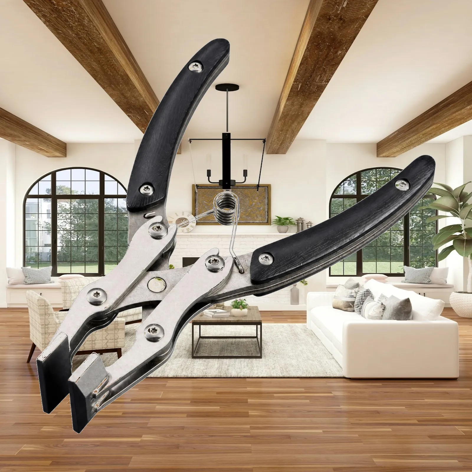 Leatherwork Hand Press - Pinze in acciaio inossidabile per lavorazione