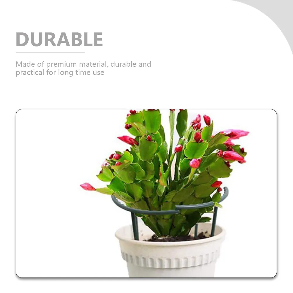 

10Pcs Premium Plant Supports Durable Garden Racks Indoor Outdoor Decorative Climbing Stands Green Plant Support