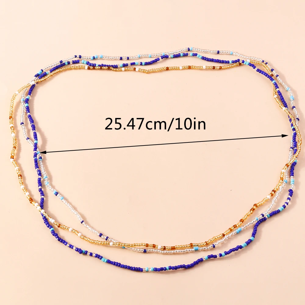 Aihua 1pc Neue Sommer Strand Böhmen Perlen Taille Bauch Kette für Frauen Bikini Sexy Ästhetischen Körper Schmuck Zubehör – Detail 14