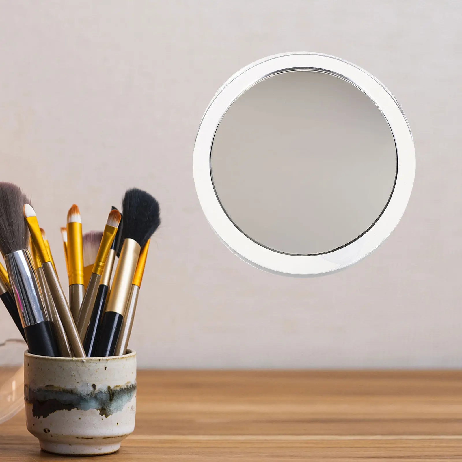Magnifying Makeup Mirror 20X Magnification Suction Cup Bathroom Portable Mirror for Pore Eyebrow Makeup Check