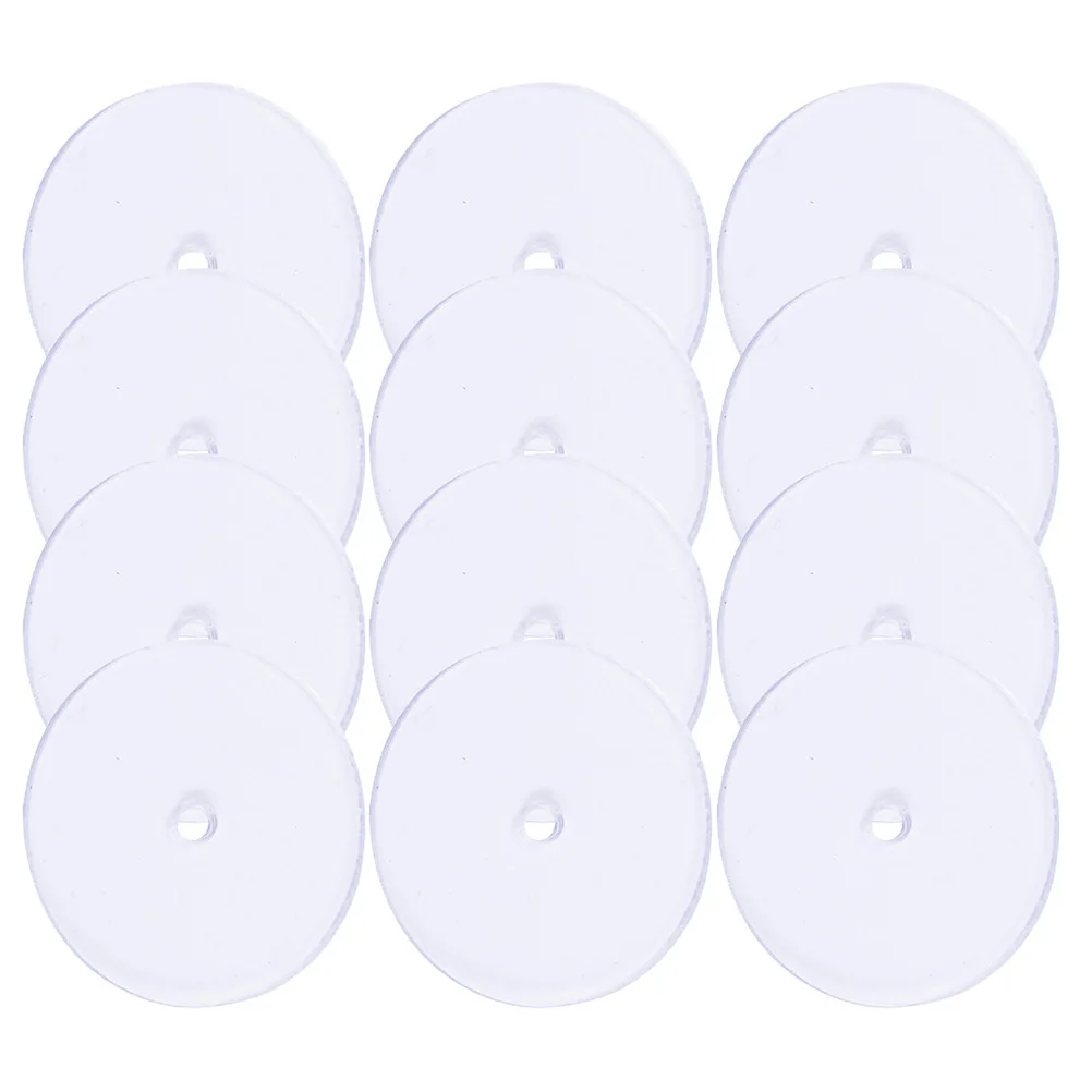 

150 Pcs Earring Gasket Backings Clear Plastic Stoppers Locking Studs Hoops Kids Girl Durable Universal Washers Packaging