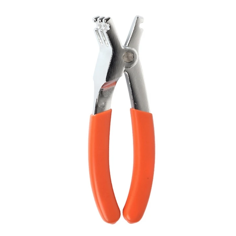02DC D-Cord Pliers 11.5 String Cord Tool with Grooved Tip for Compound String Tuning, Cord Install and Replacement Tasks for