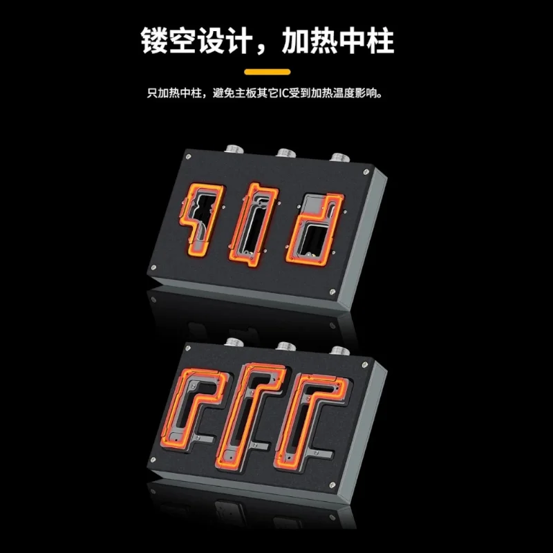 WL HT007 Stazione di saldatura pre-riscaldamento a strati per piantagione di stagno intelligente per iPhone X-16 Pro Max Scheda madre CPU IC Chip Repai