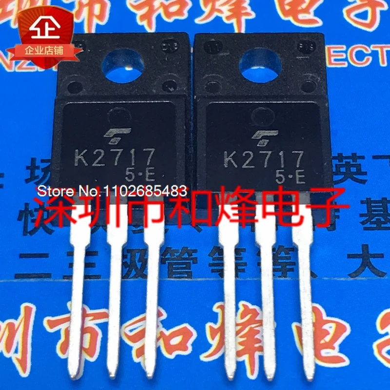 

（10PCS/LOT）2SK2717 K2717 TO-220F 900V 5A