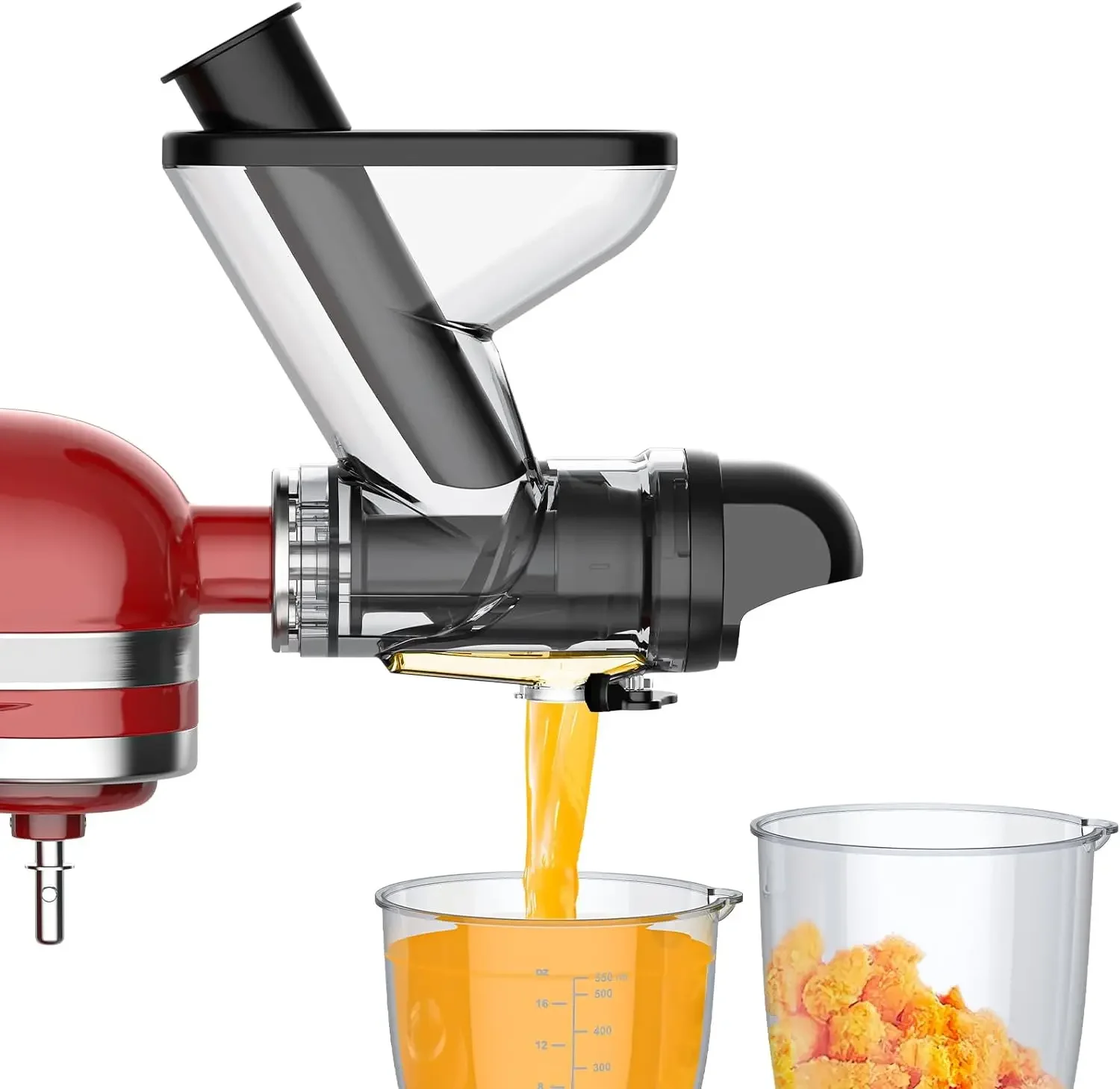 

Masticating Juicer Attachment for Stand Mixer, Juice Residue Separation Fruit Juice Machine for , Slow Juicer Attachment with D