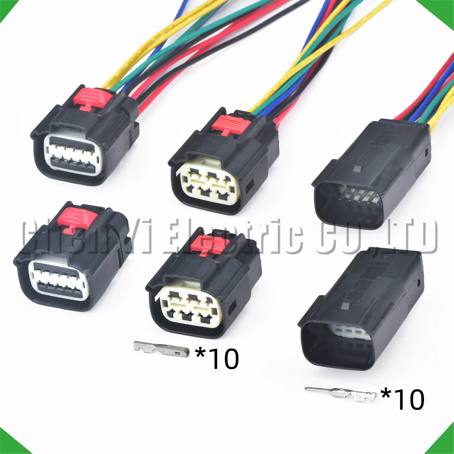 

10 Pin Automotive waterproof connector daytime running light brake light Wire harness plug 15514821 6300-M 19117A 18317A 16717A