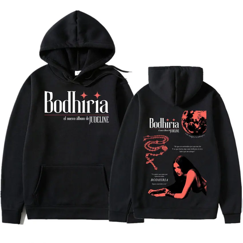 

Модные флисовые толстовки унисекс с принтом Singer Judeline Fashion Album Tour 2026, с длинными рукавами, уютные, эстетичные, для мужчин и женщин