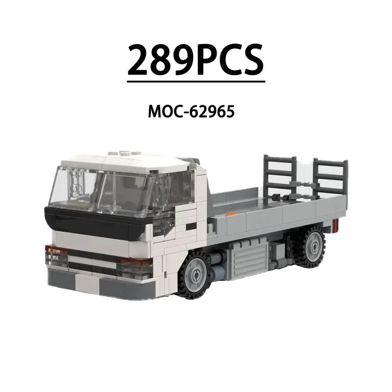 Classic Custom MOC-62965 Car Transporter 8 Grid Car Stitching Model 289pcs Boy Toys Birthday Gifts Christmas Toys Gifts