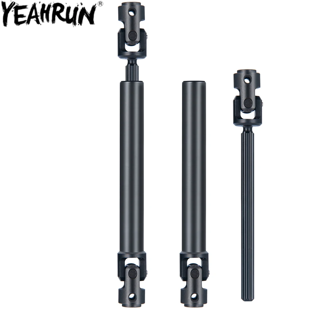 

YEAHRUN Steel Center Drive Shaft Dogbone Transmission Shaft for 1/10 RC Crawler Car Redcat Gen8 Upgrade Parts