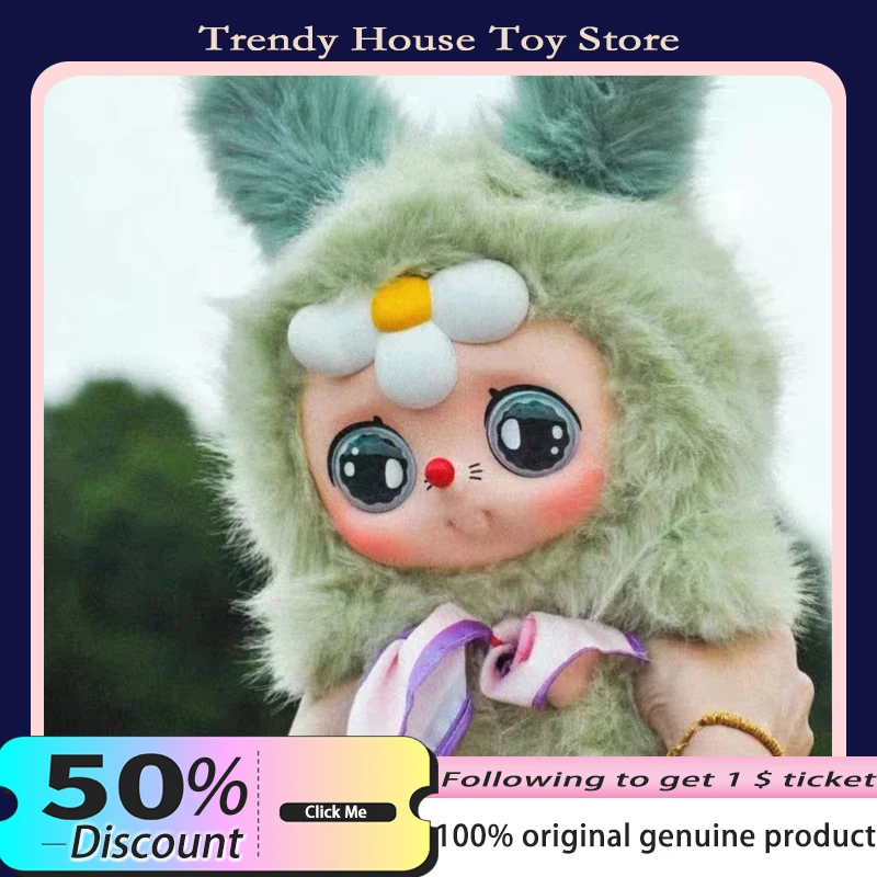 Nowa 33cm Shudao San 400% Seria Moodeverse Blind Box Urocza Winylowa Maskotka Myszka z Wyrazistą Twarzą Dekoracja Pokoju Zabawka Energia Emocji Prezent Urodzinowy