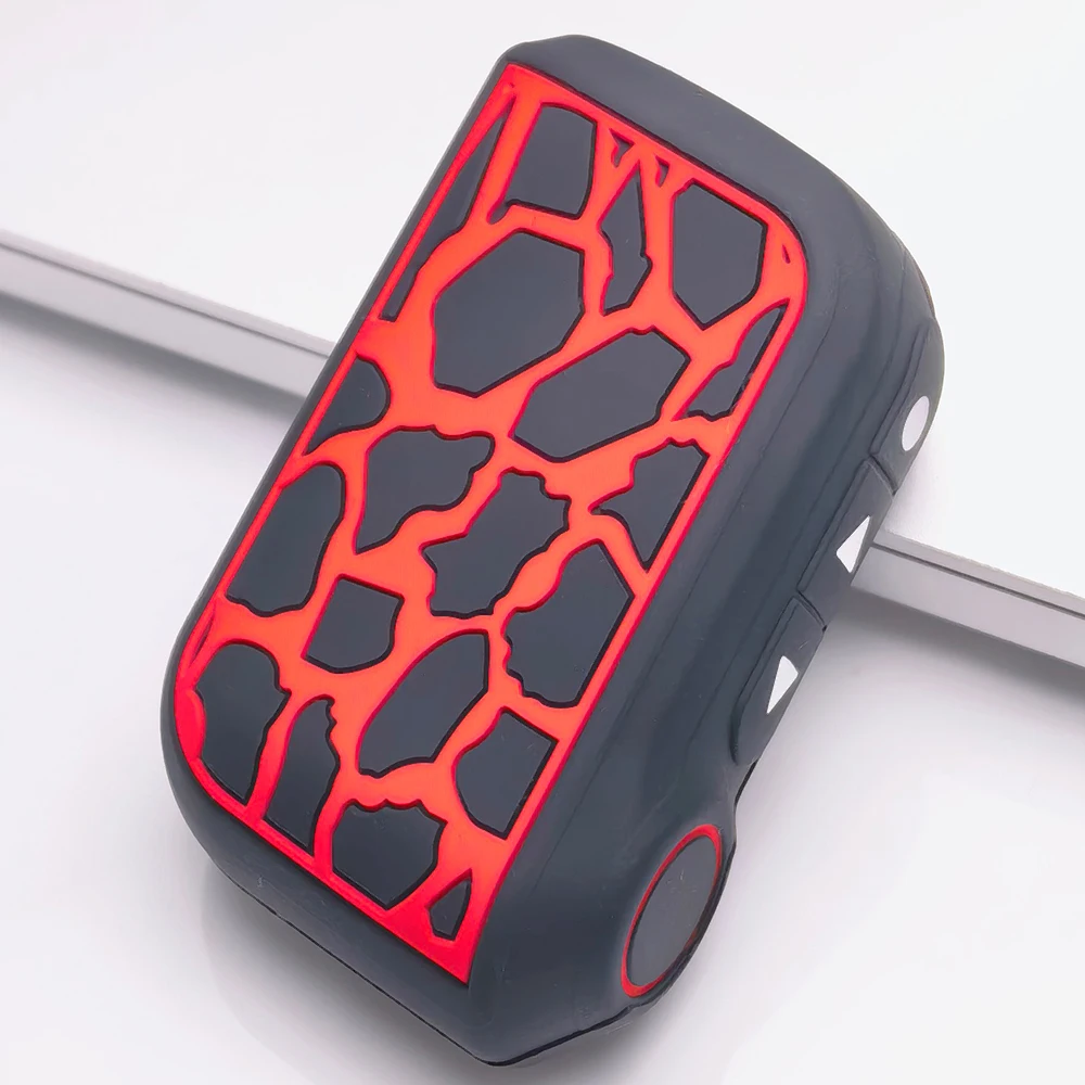 Key Case for A93 A63 V2 E93 E63 Honeycomb Texture Hex Pattern Grip Racing Stripe Style Sport Accent Design Sport Style Key Case